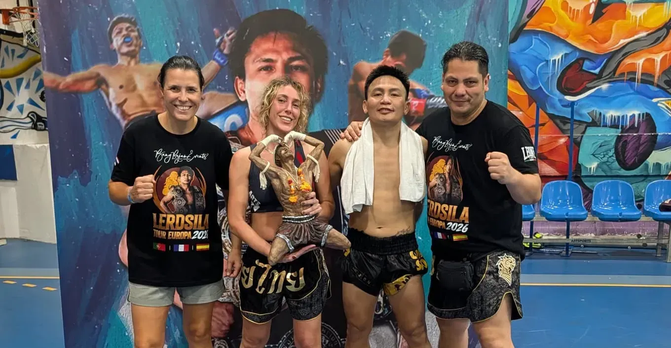 Lenda do Muay Thai dá "aula" em Portugal